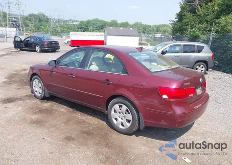 2009 Hyundai Sonata Gls из США, поврежденный, VIN 5NPET46CX9H568715